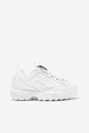 FILA Disruptor 2 Premium Sneakers White,Womens Shoes | CA.ACQBSI530